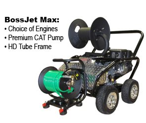BossJet Max AM700-01 Sewer Jetter