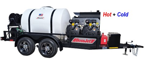 BossJet HotMax Trailer Jetter