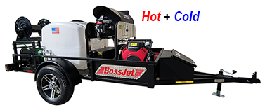 Trailer Mounted Hot Water Jetter