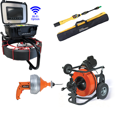 Sewer Camera and Cable Drum Package CCL-002