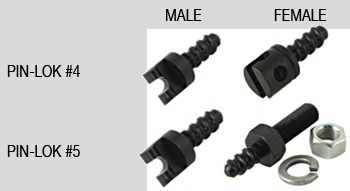 11-16 Pin-Lok Couplings for drain cables