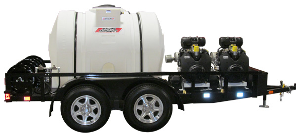 Custom Built Trailer Mounted Jetter