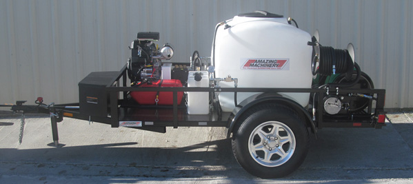 TR200HDCJD5535VA-AM Compact Trailer Mounted Jetter